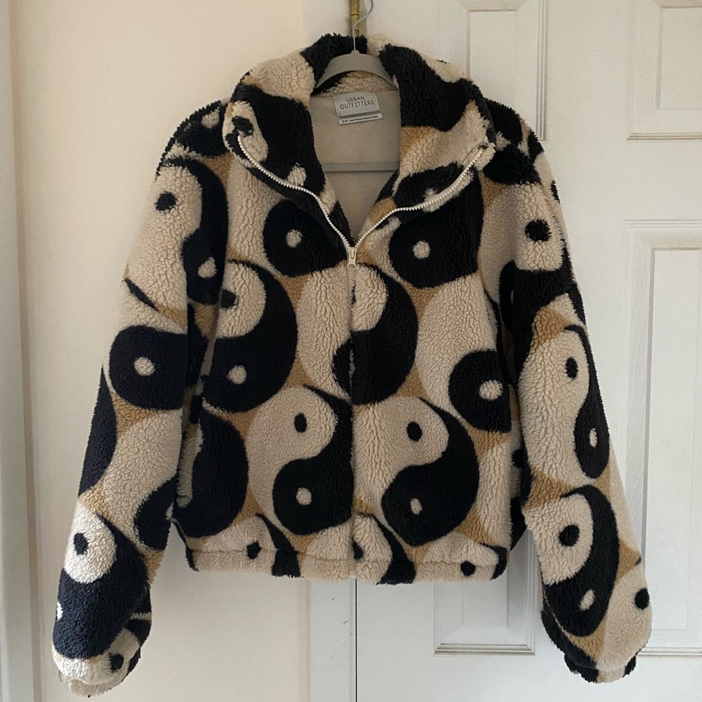 Urban Outfitters Yin Yang Sherpa Jacket